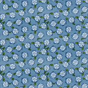 Flower Toss Blue - Grandma's Wallpaper PSF120-26789
