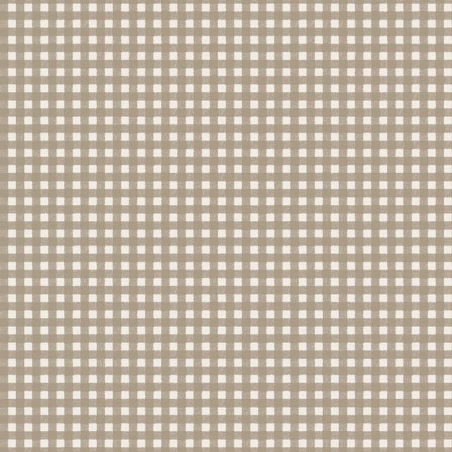 Gingham Tan - Pumpkin Grove MAS11186-T