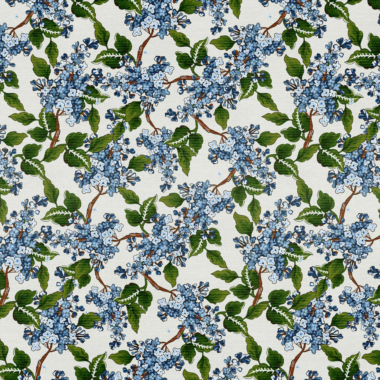 Hydrangea Dreams Blue - Grandma's Wallpaper PSF120-26780