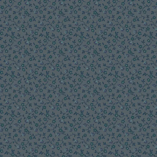 Little Flowers Dark Navy - Midnight Bloom MAS11264-NK