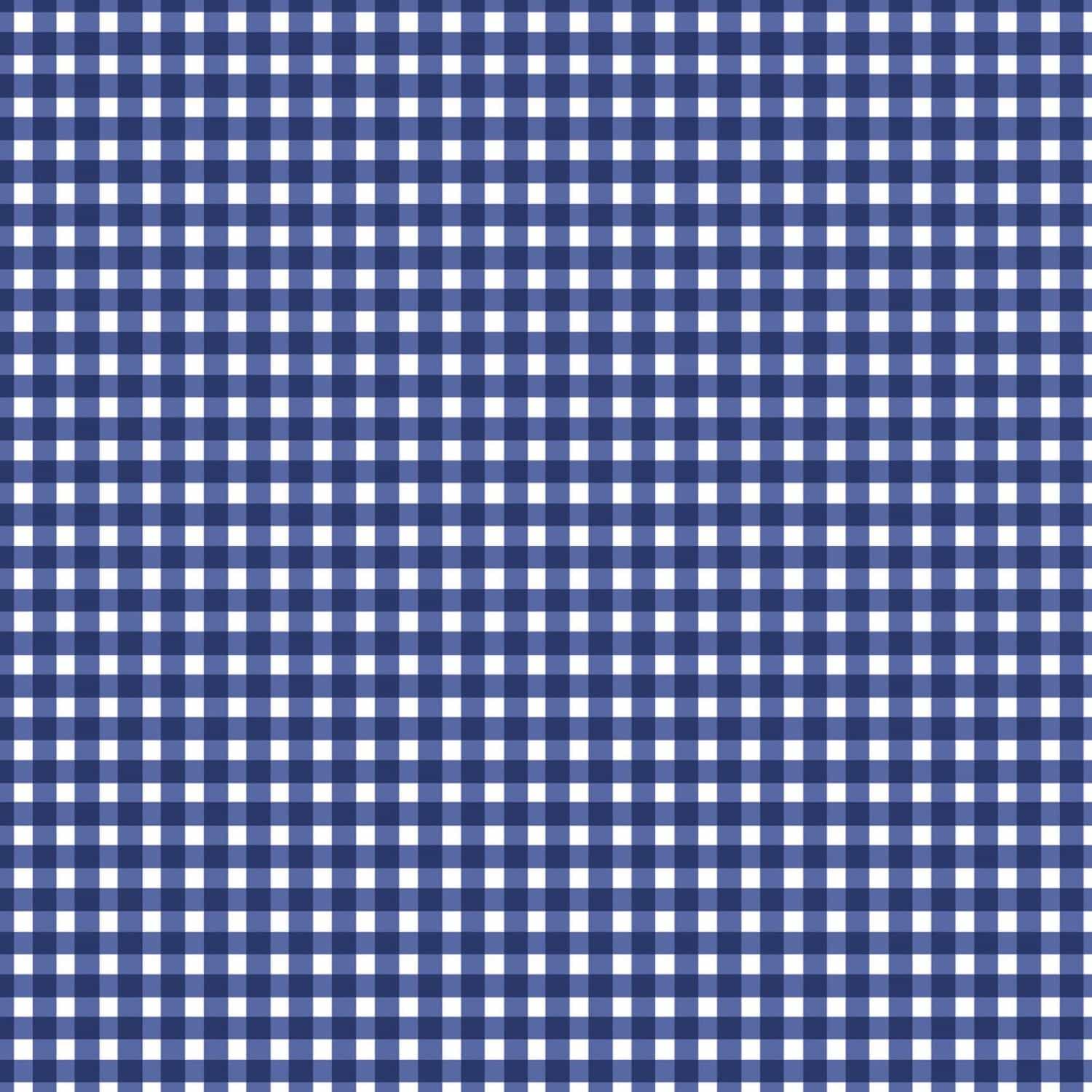 Beautiful Basics - Classic Check Blue MAS610-N4