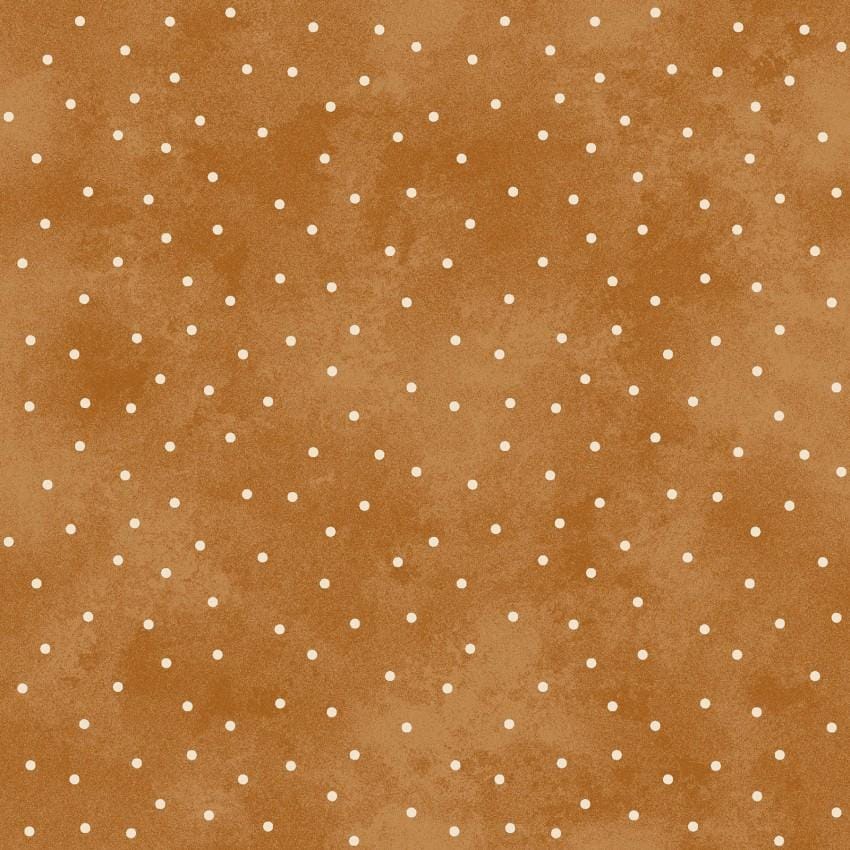 Beautiful Basics - Scattered Dots Brown MAS8119-T
