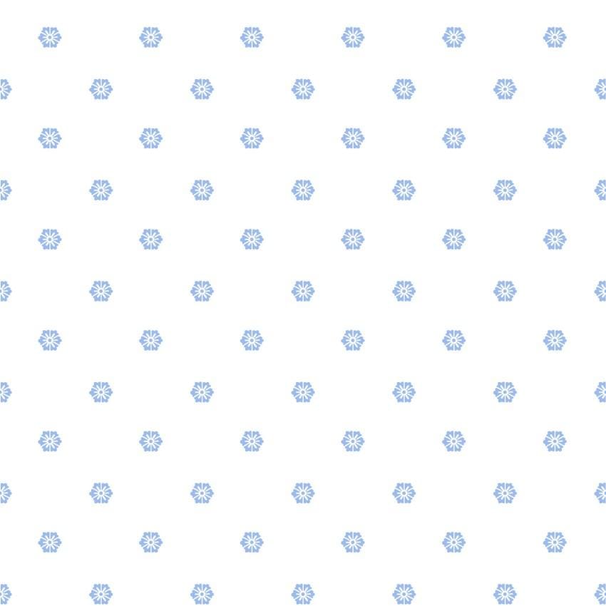 Blue Belle - Flower Dot White MAS10919-W