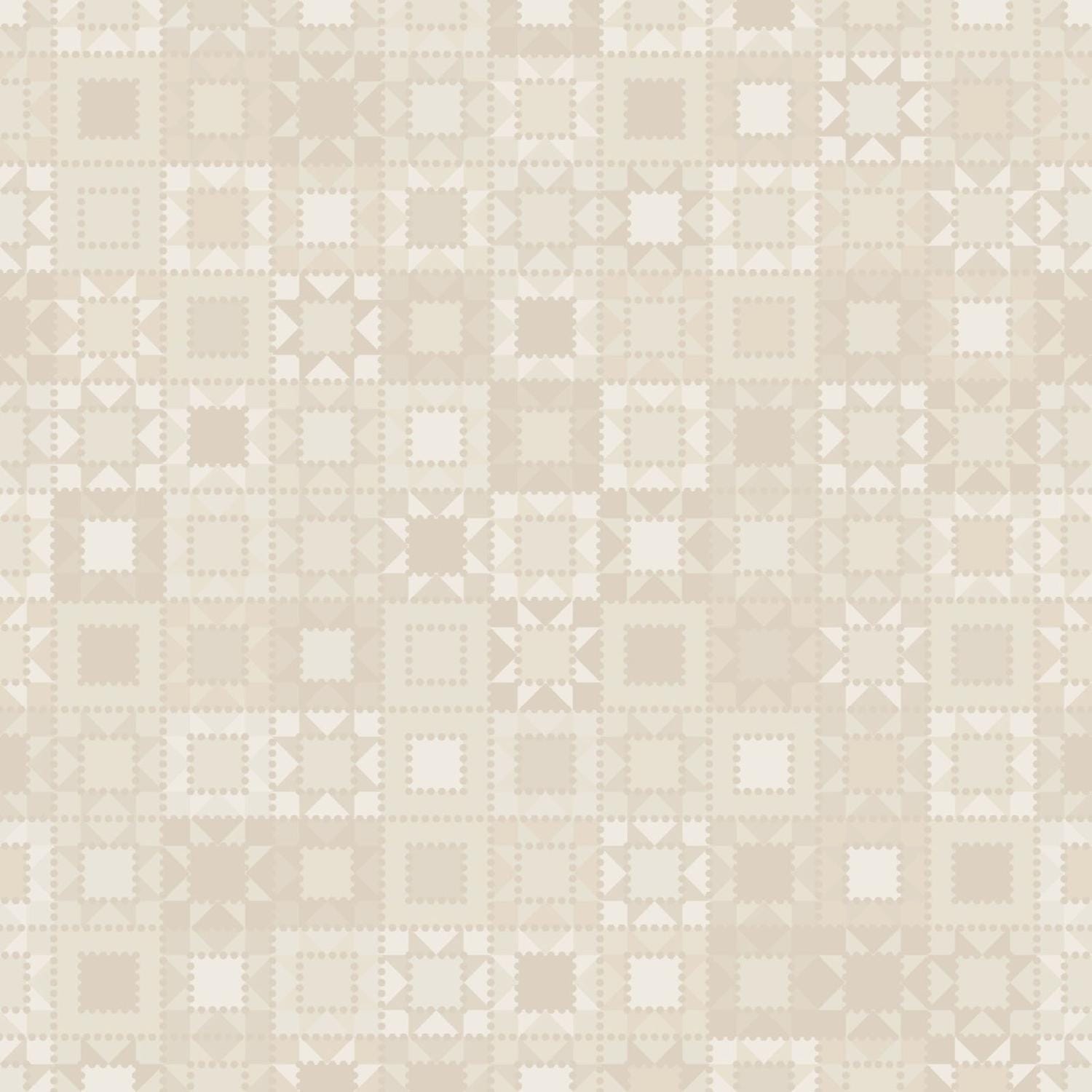 Cream Quilt Blocks MAS10614-E