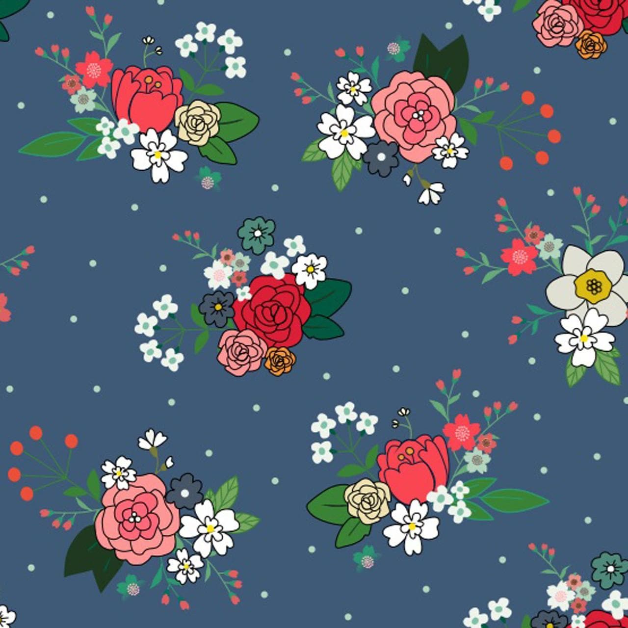 Garden Rose - The Magical Garden Dark Blue SSY1933-1