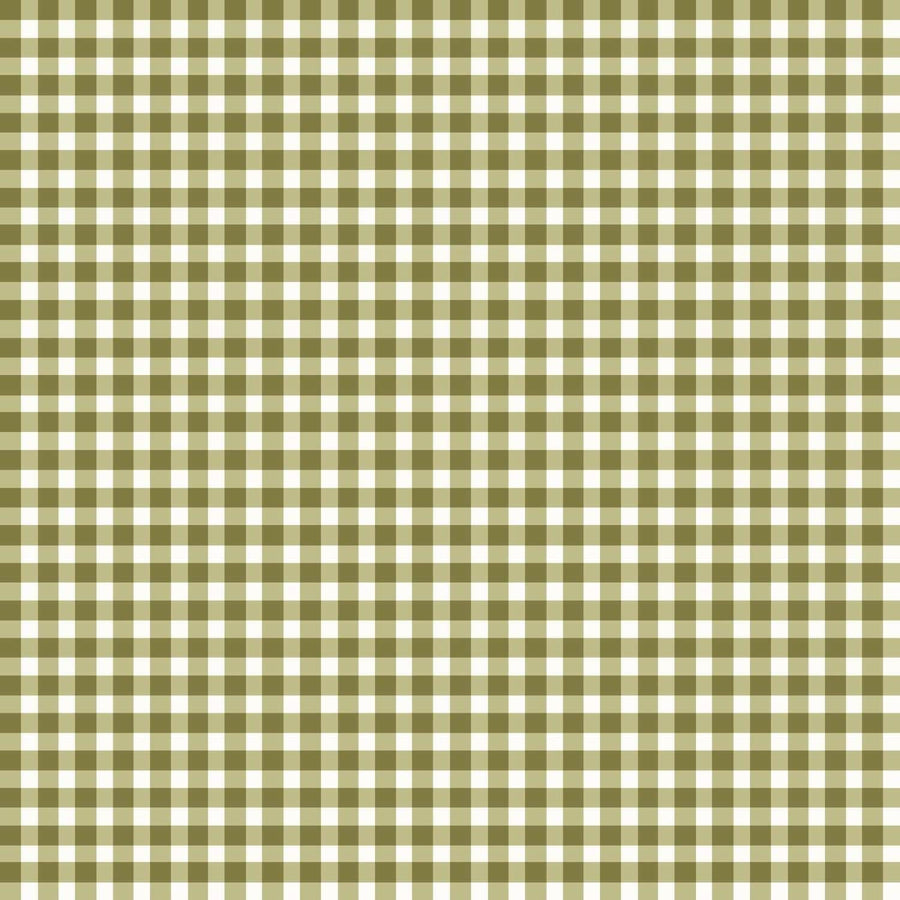 Harvest Rose Flannel - Gingham Green MASF10635-G