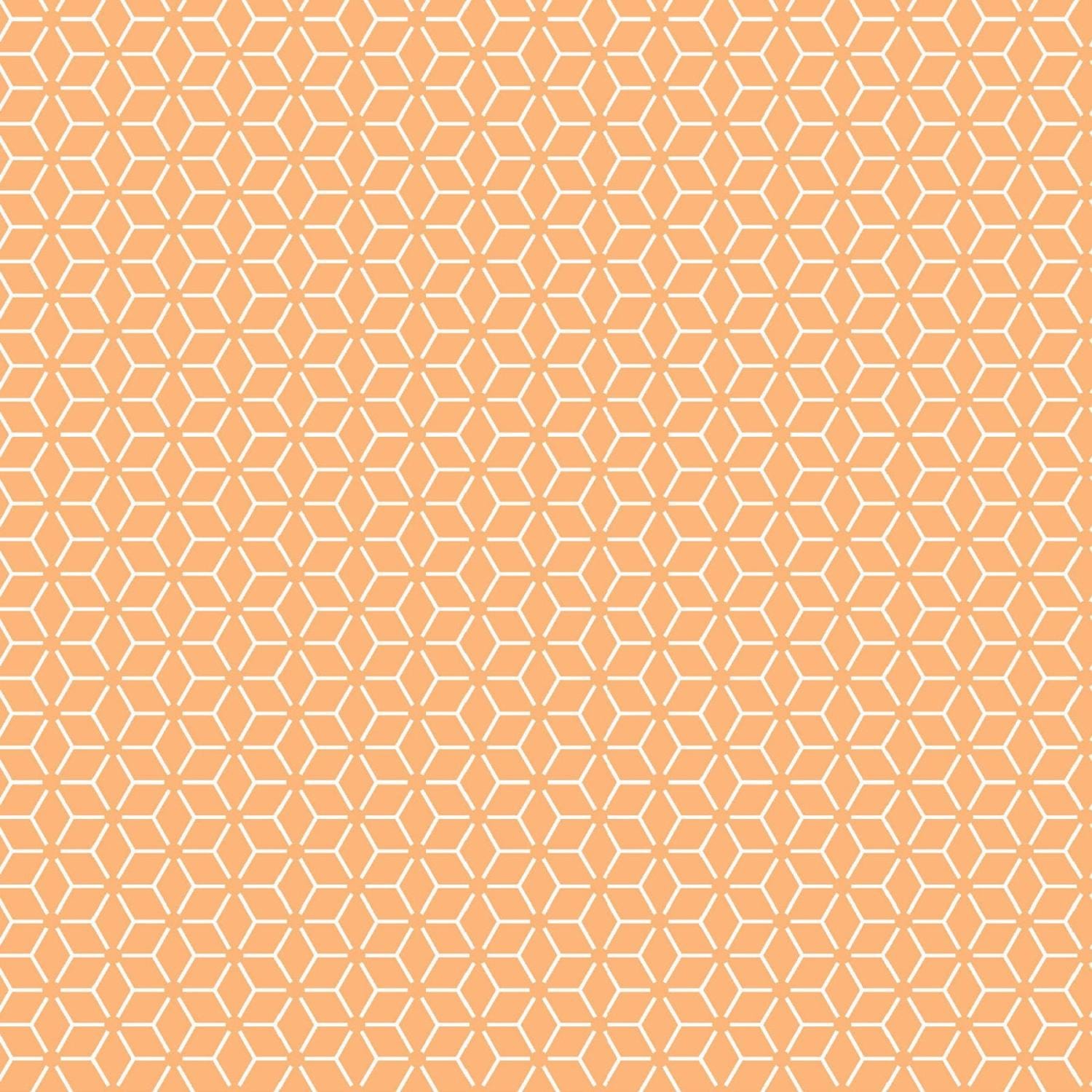 Kimberbell Basics - Connected Stars Orange MAS8254-O
