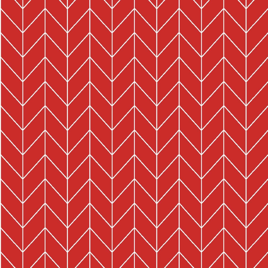 Kimberbell Basics Refreshed - Chevron Red MAS8258-R