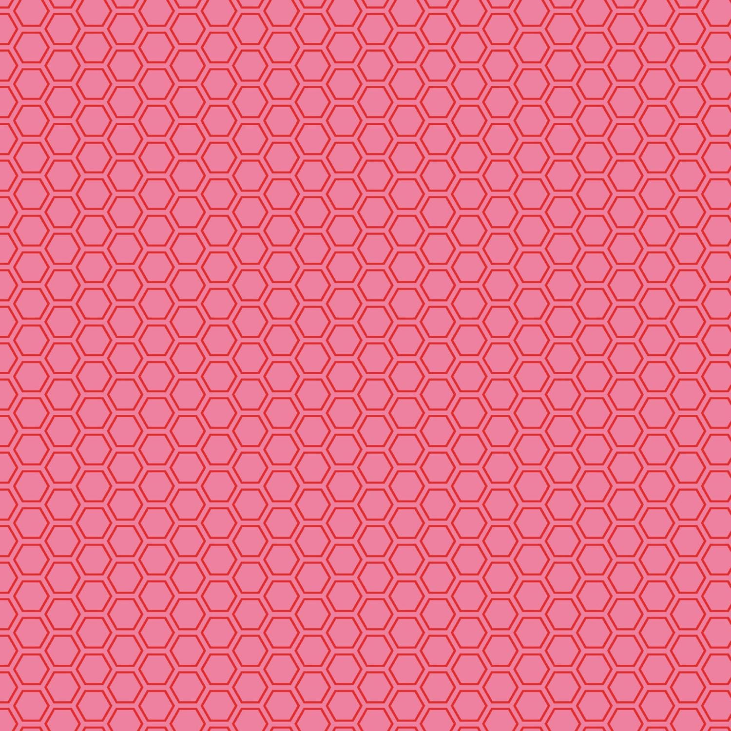 Kimberbell Basics Refreshed - Honeycomb Pink MAS8256-P