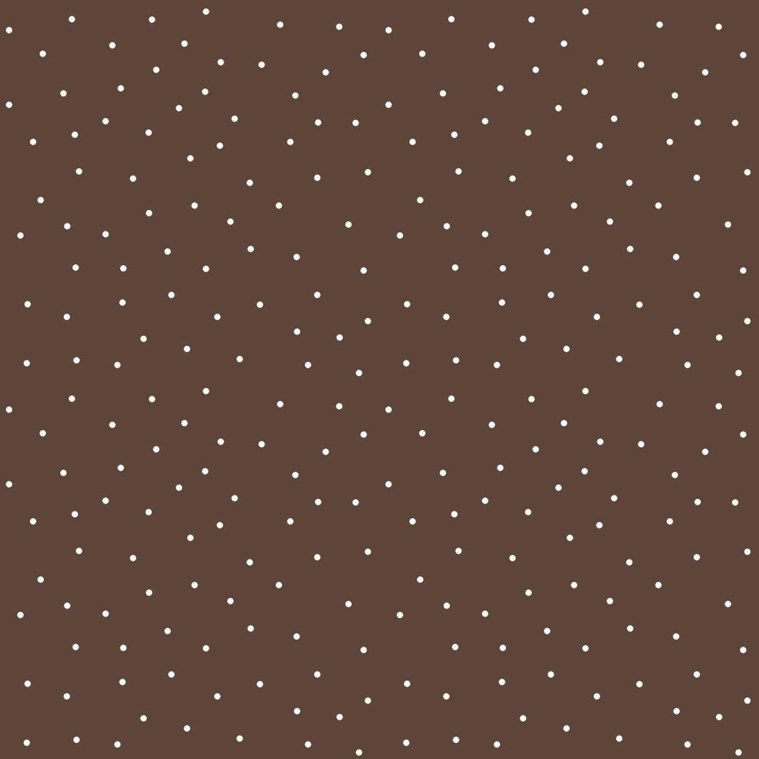 Kimberbell Basics Refreshed - Tiny Dots Brown MAS8210-A