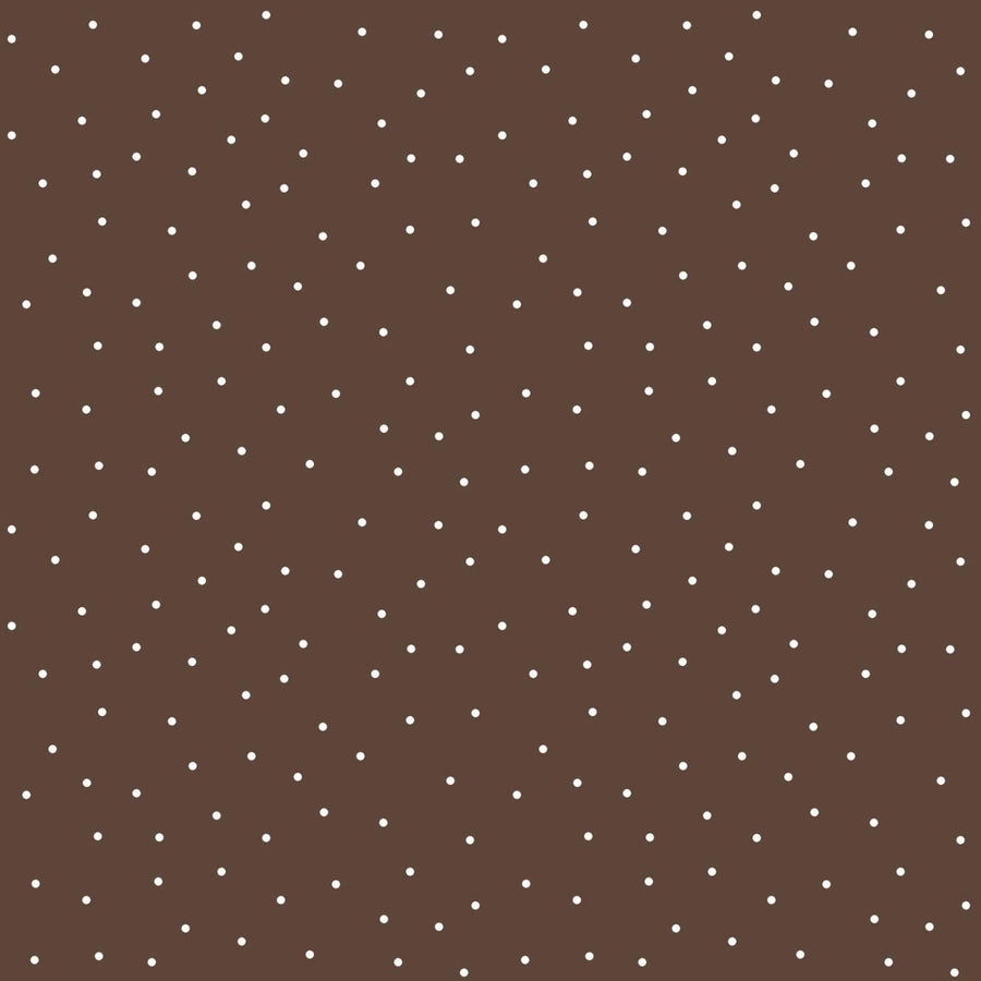 Kimberbell Basics Refreshed - Tiny Dots Brown MAS8210-A