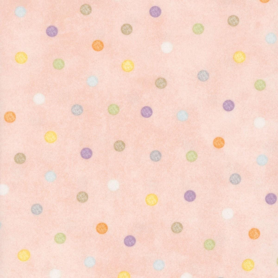 Little Chicks Flannel - Multi Dots Pink MASF10565-P