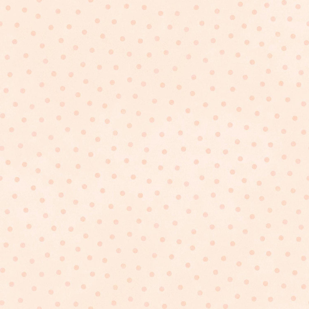 Little Lambies Woolies Flannel - Polka Dots Light Peach MASF18506-C