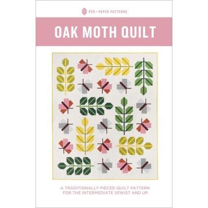 Pen and Paper Patterns - Oak Moth Quilt Pattern PPP29