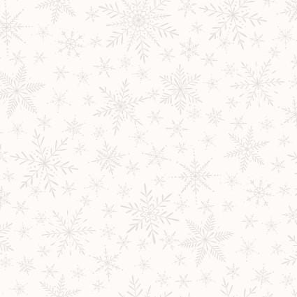 Solitaire Soft White - Delicate Snowflakes MAS310-SW