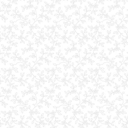Solitaire Whites - Lacy Vines MAS207-UW