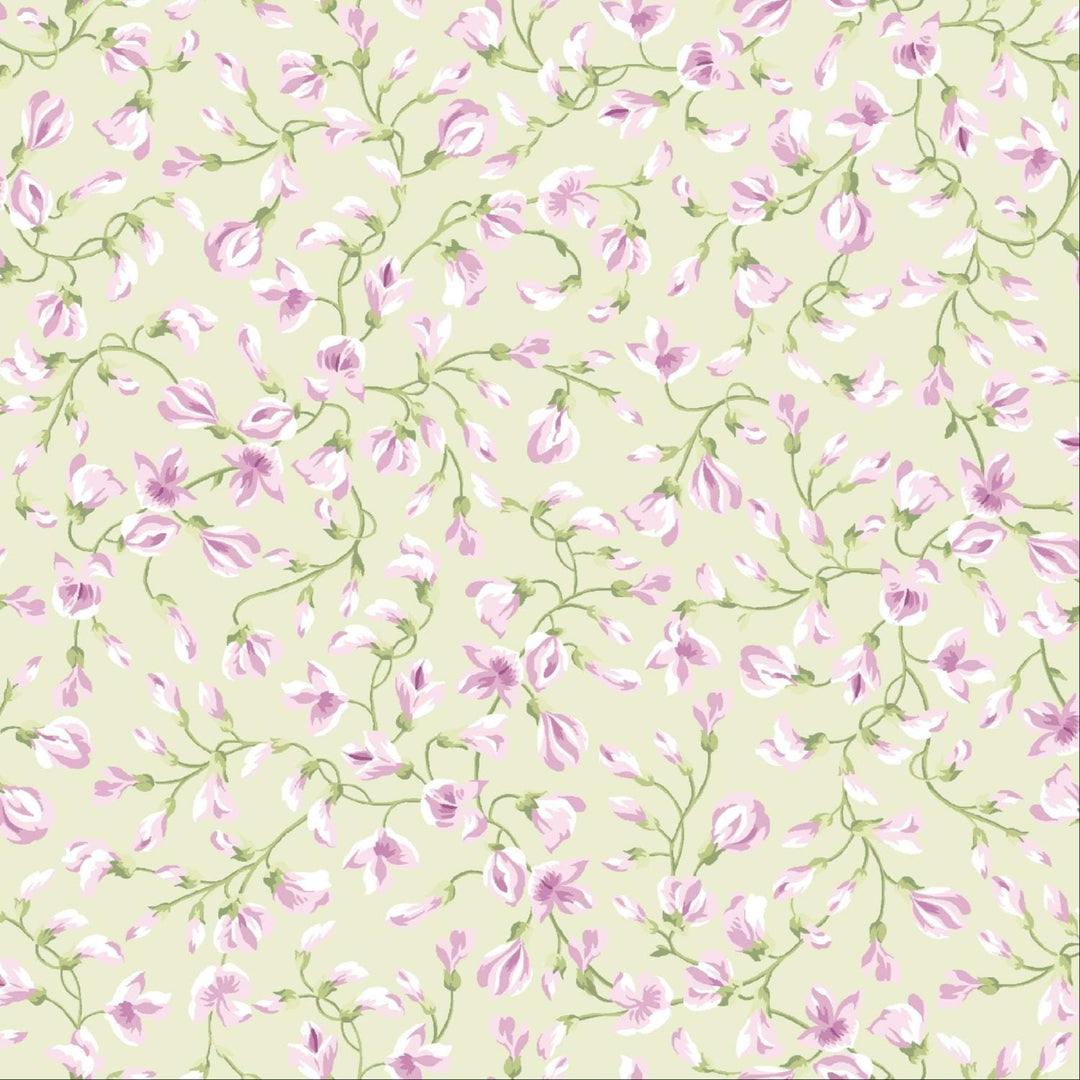 Sugar Lilac - Floral Buds Green MAS10622-G
