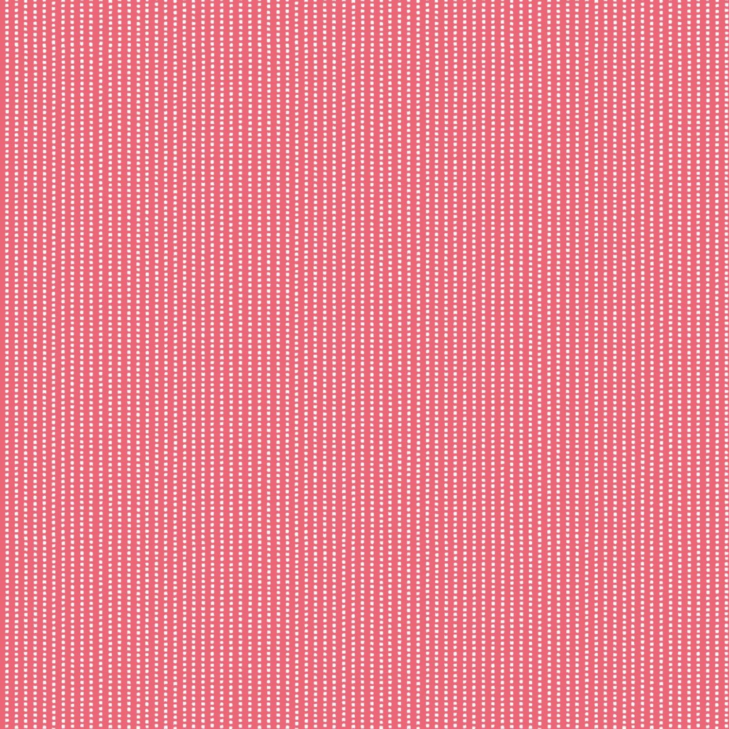 Vintaged Flora - Perforated Stripe Pink MAS10336-P