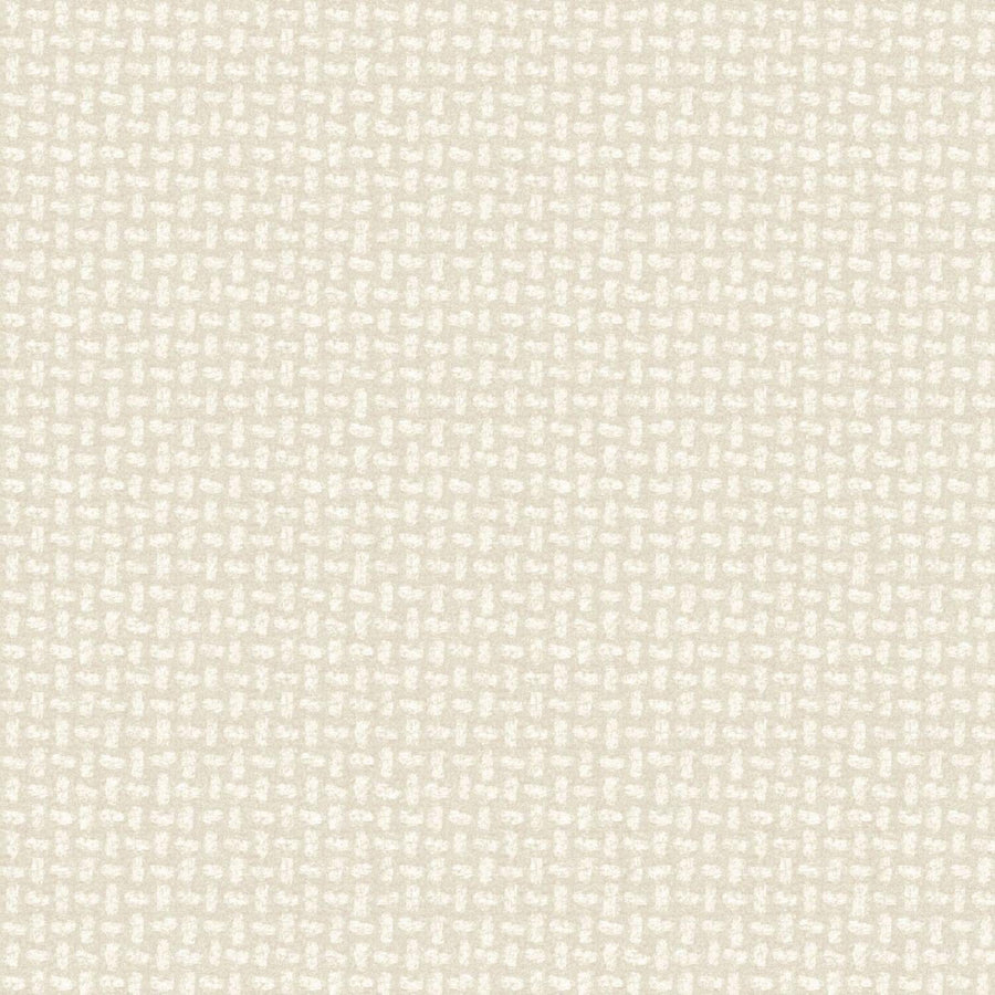 Woolies Flannel - Basket Weave Cream MASF18509-E