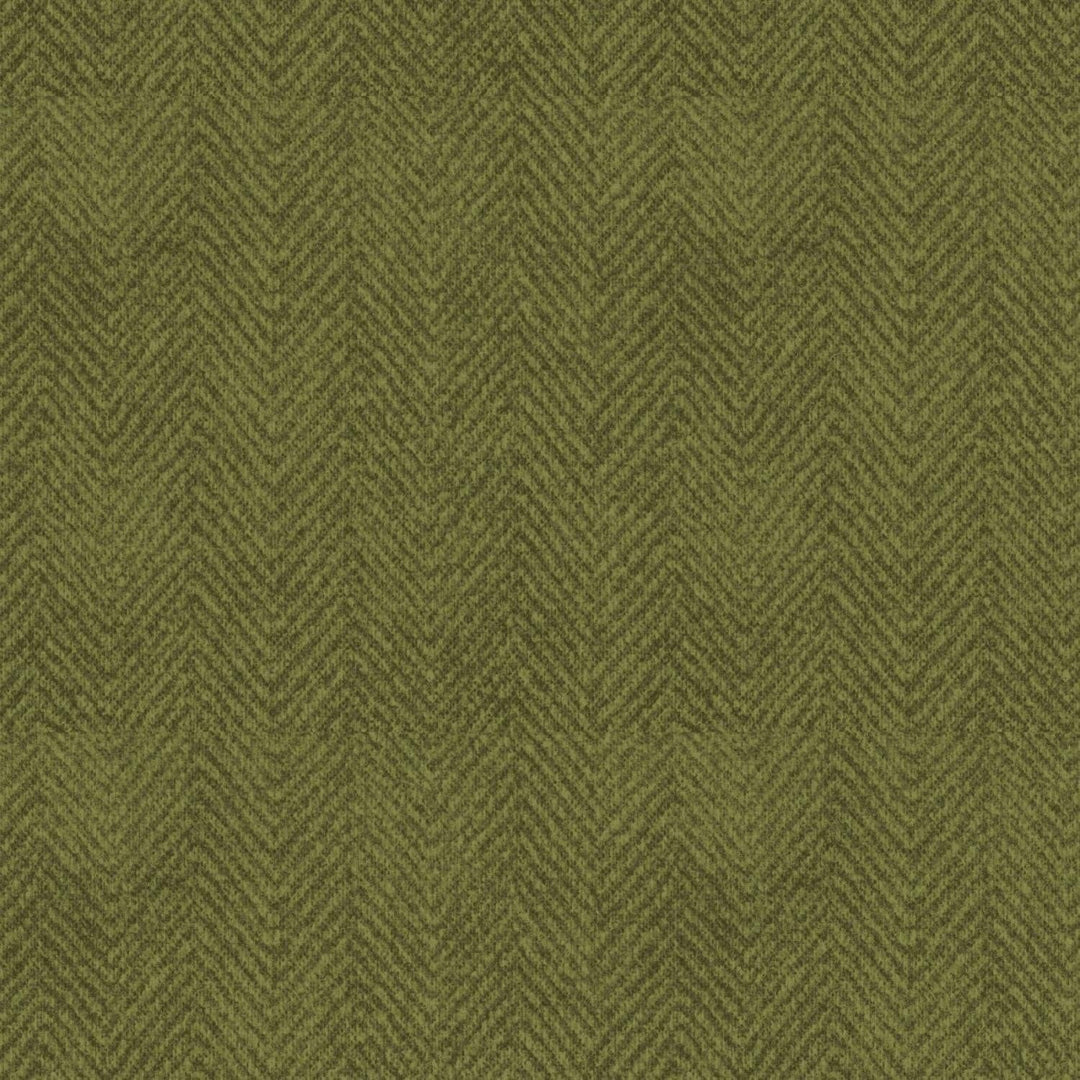 Woolies Flannel - Herringbone Green MASF1841-G