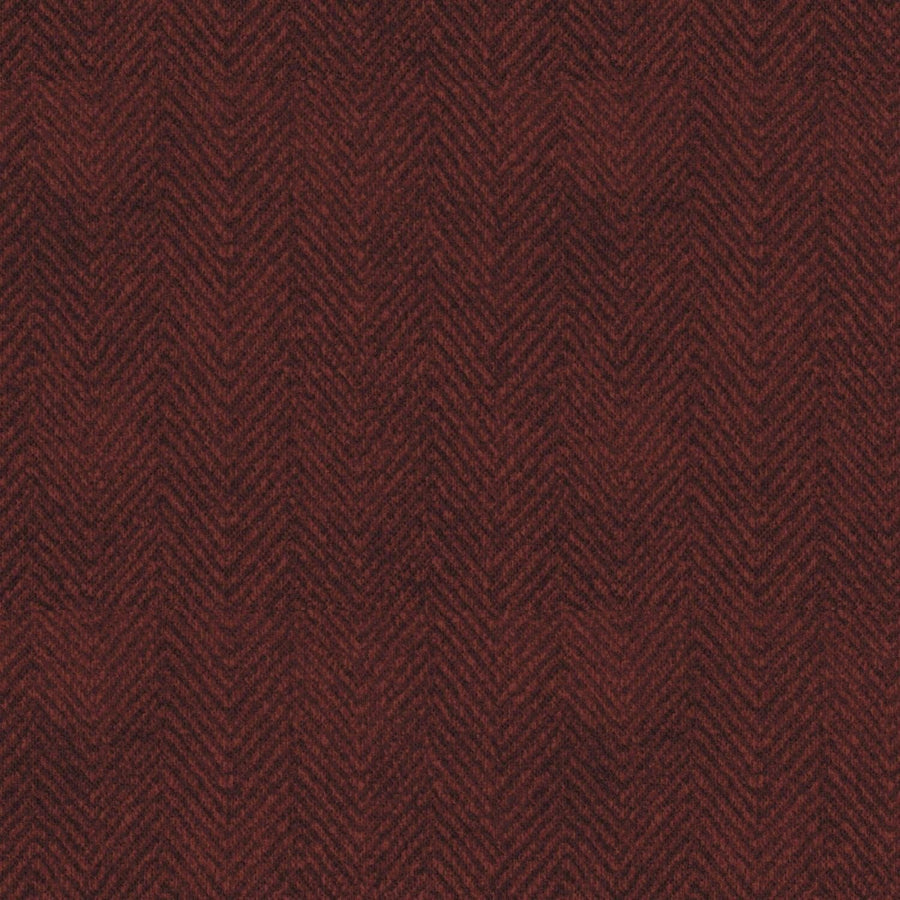 Woolies Flannel - Herringbone Red MASF1841-R2