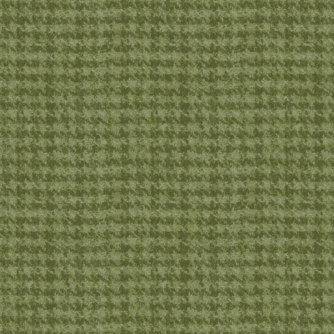 Woolies Flannel - Houndstooth Light Green MASF18503-G3