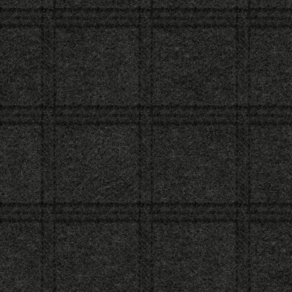 Woolies Flannel - Tartan Grid Charcoal MASF18511-JK