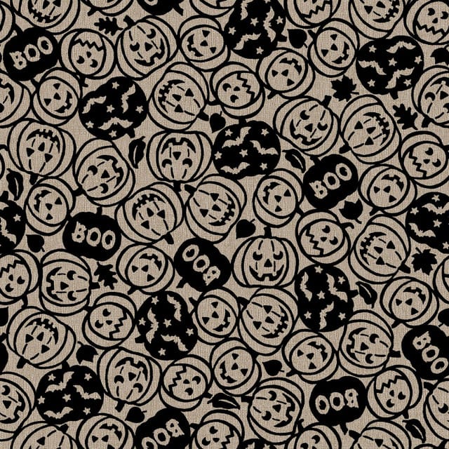 Spooky Pumpkins Black - Pumpkin Grove MAS11182-TJ