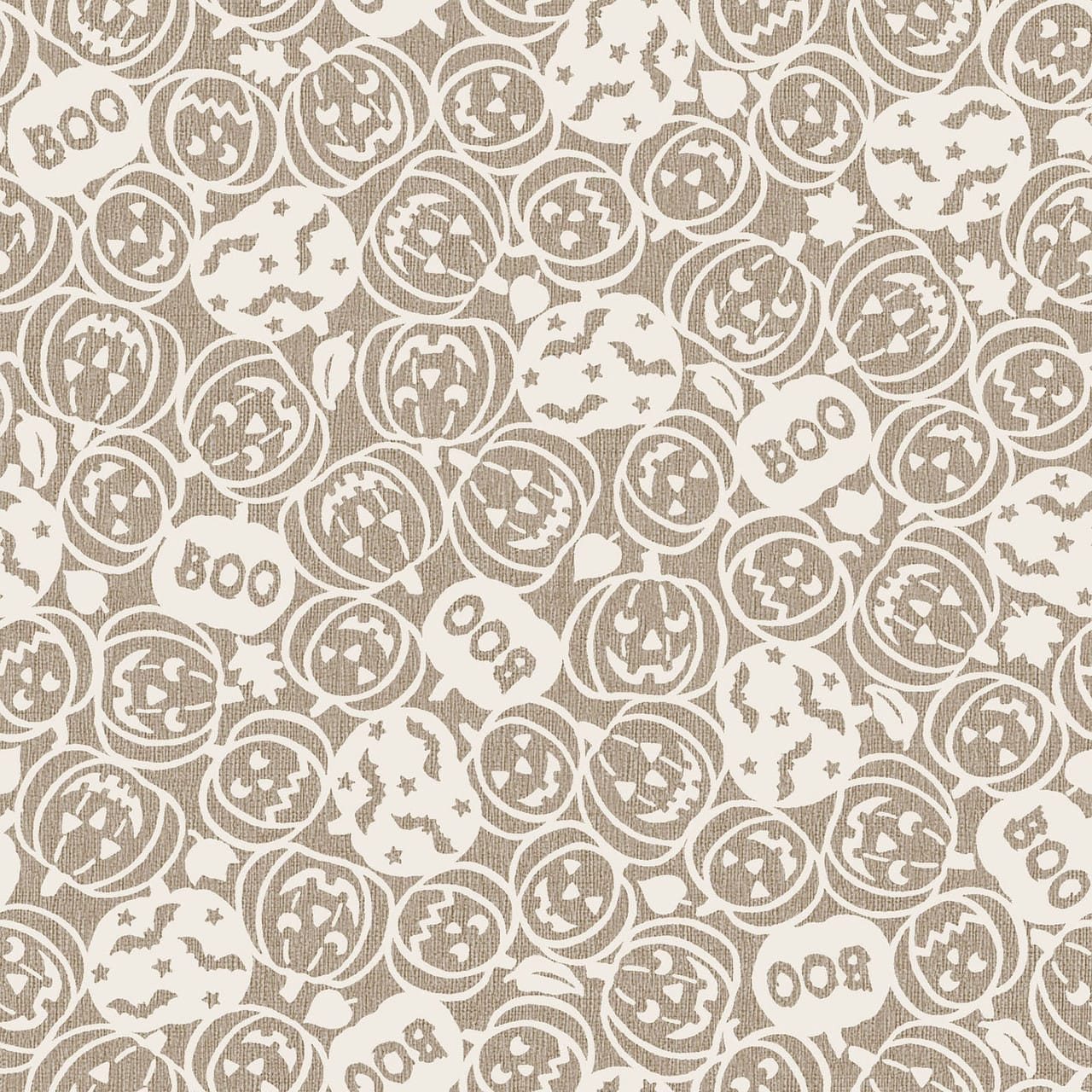 Spooky Pumpkins Tan - Pumpkin Grove MAS11182-T