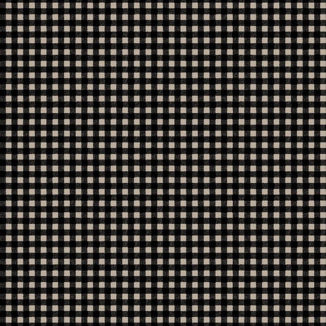 Gingham Black - Pumpkin Grove MAS11186-J
