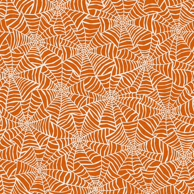 Spider Webs Cream - Pumpkin Grove MAS11183-OE