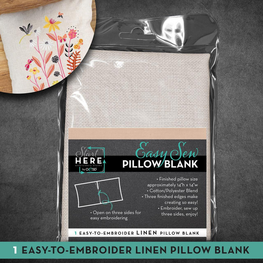 OESD - Easy Sew Pillow Blank Linen OESD8014