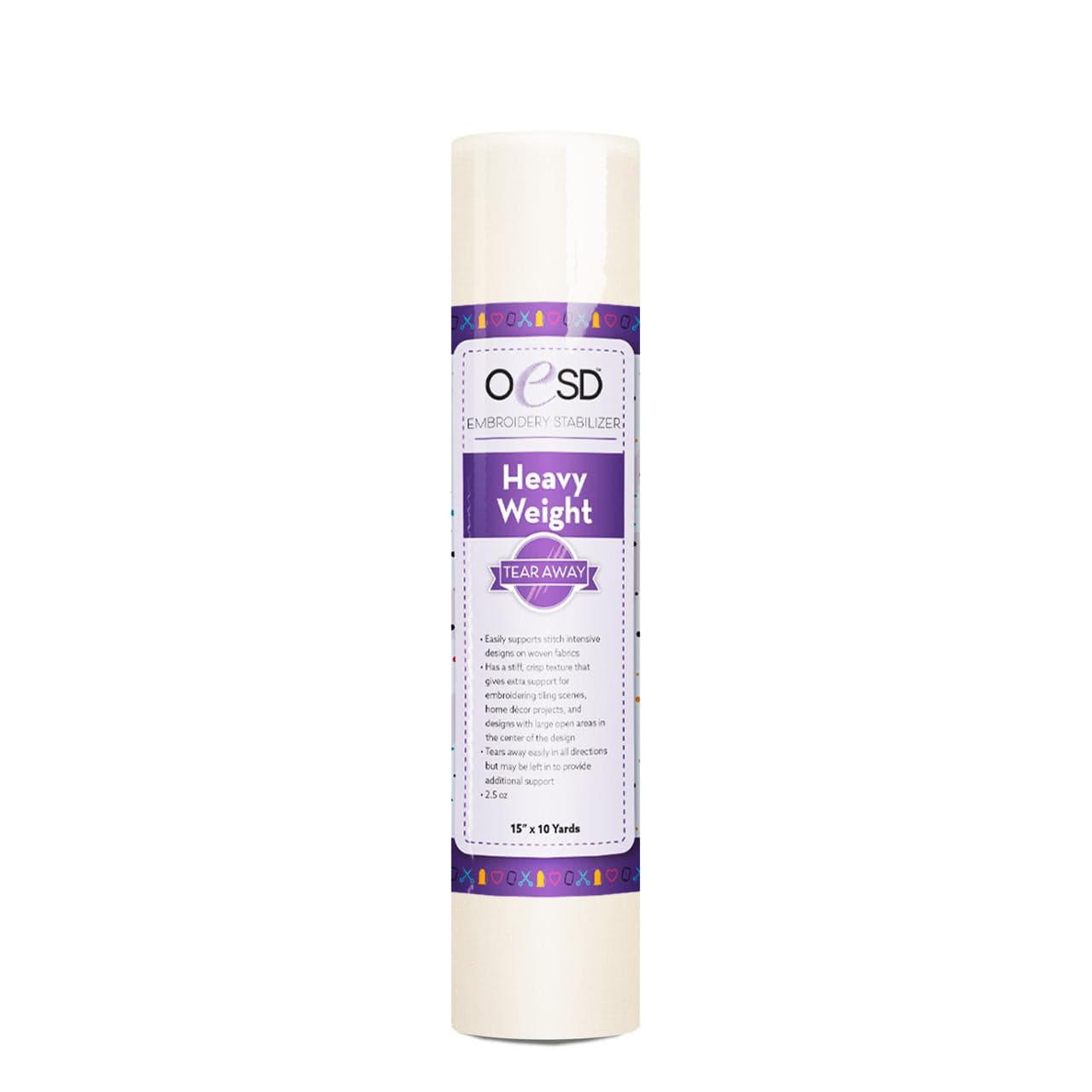 OESD - HeavyWeight TearAway 15" x 10 yards