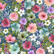 Packed Floral Multi - Petal Whispers