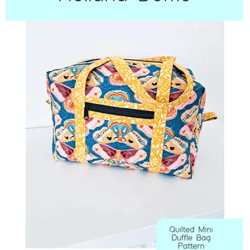 Holland Duffle Bag Pattern HLDDFLBAG-PAT