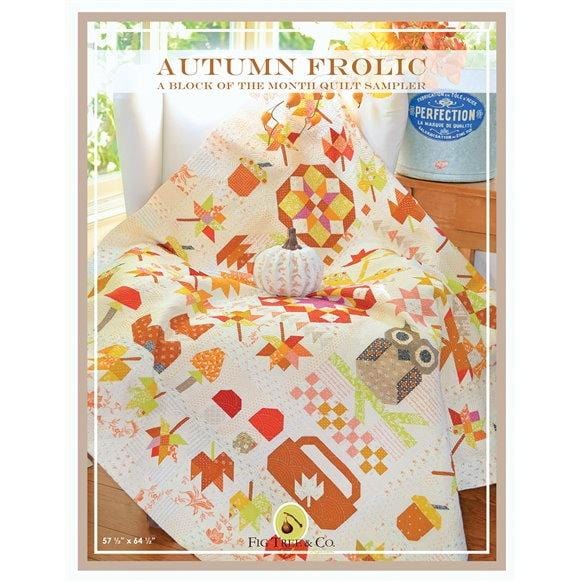 Fig Tree & Co. Autumn Frolic BOM Sampler Pattern