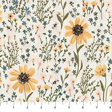 Humblebee - White Scattered Floral RC91120-11