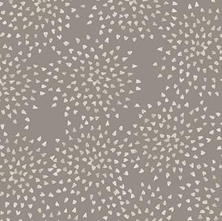 Tranquility - Geometric Floral Grey 91148-14