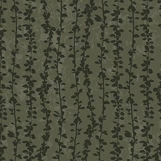 Tranquility - Scattered Vines Green 91146-76