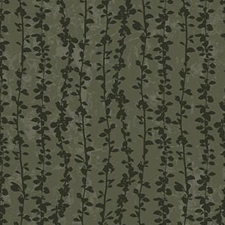 Tranquility - Scattered Vines Green 91146-76