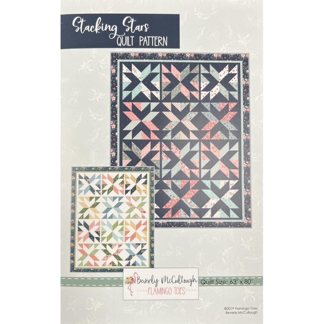 Stacking Stars Quilt Pattern STCKNGSTRS-PAT