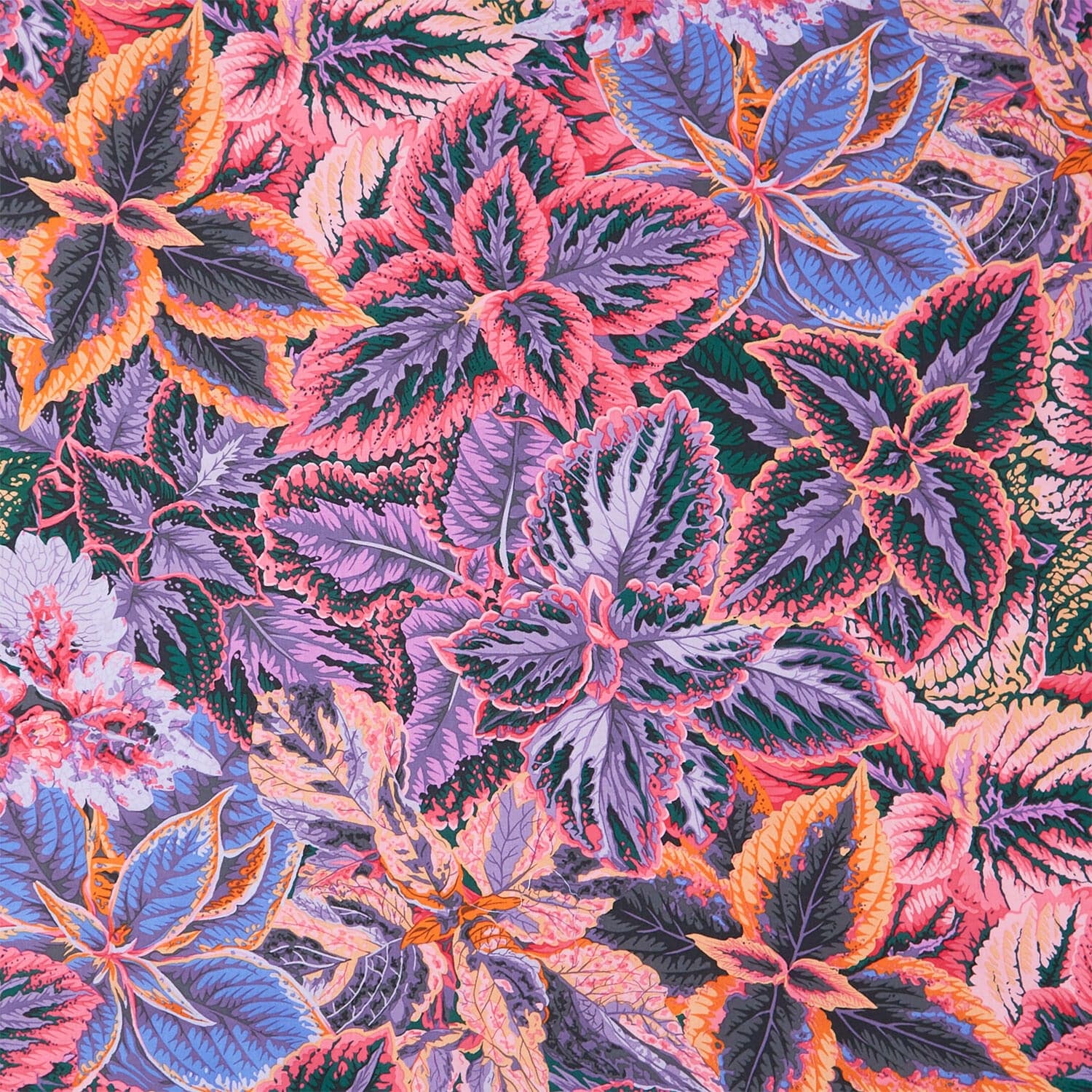 August 2025 Cotton Fabric - Bold Leaves Pink (FreeSpirit) PWPJ132.PINK