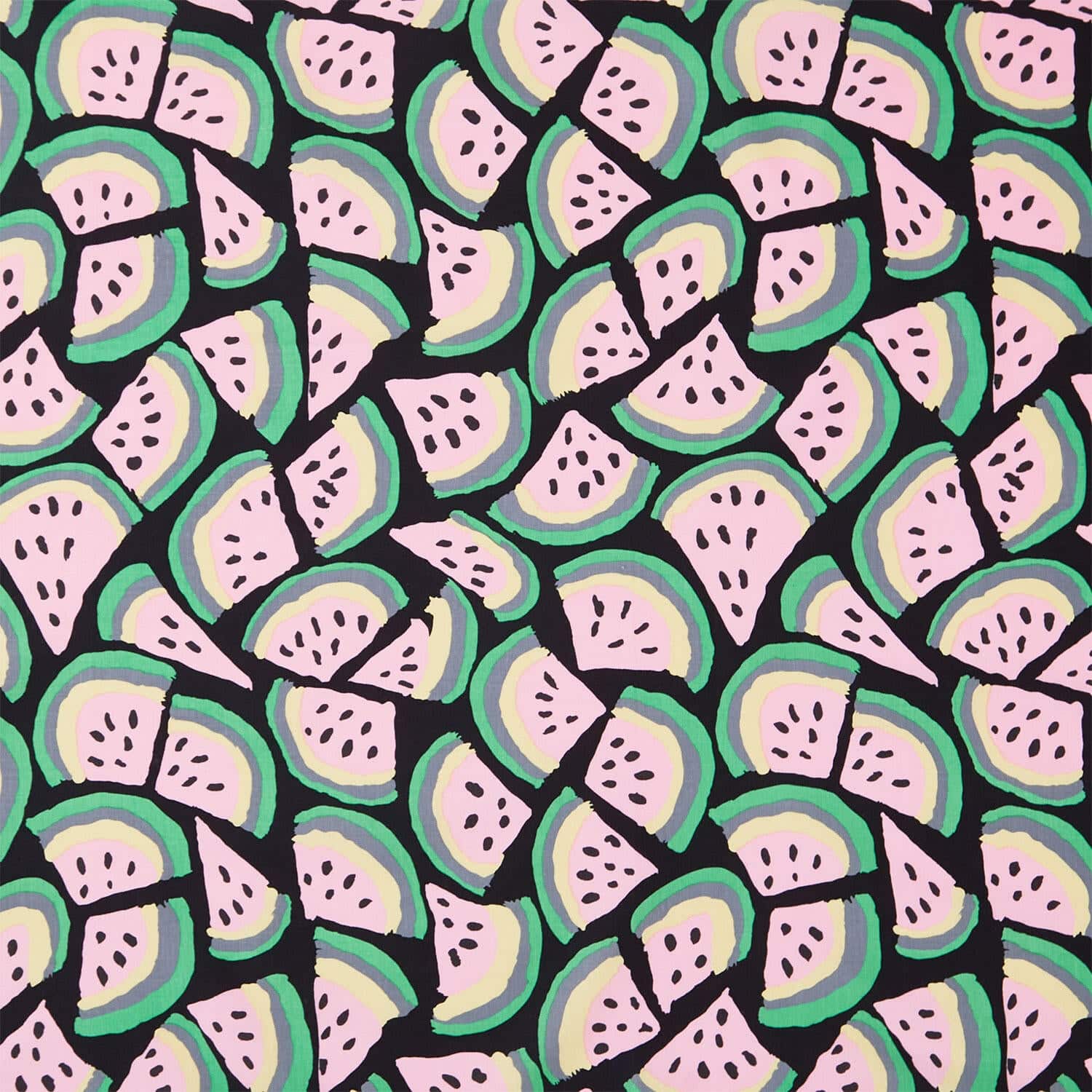 August 2025 Cotton Fabric - Slice Black (FreeSpirit) PWBM101.BLACK