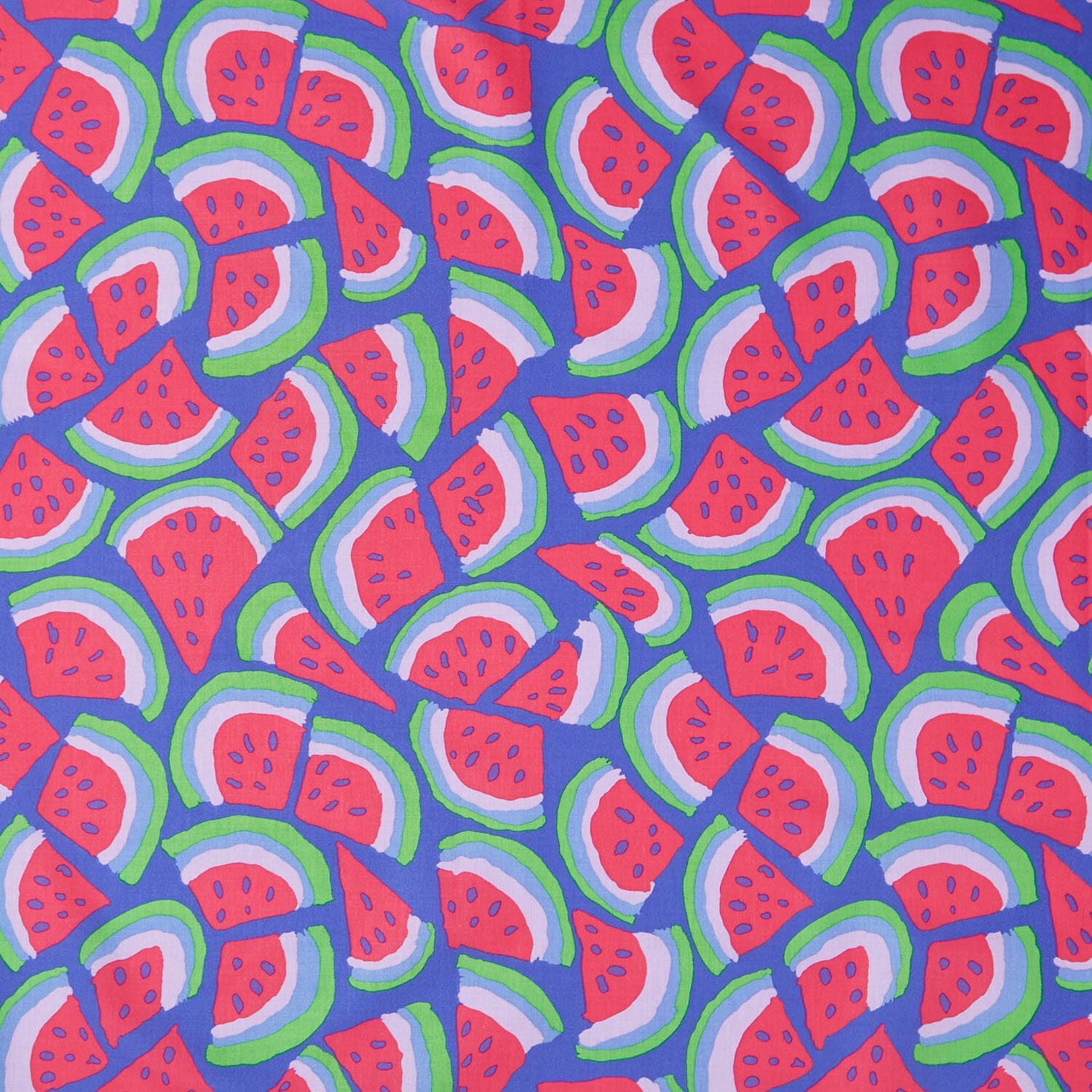 August 2025 Cotton Fabric - Slice Blue (FreeSpirit) PWBM101.BLUE
