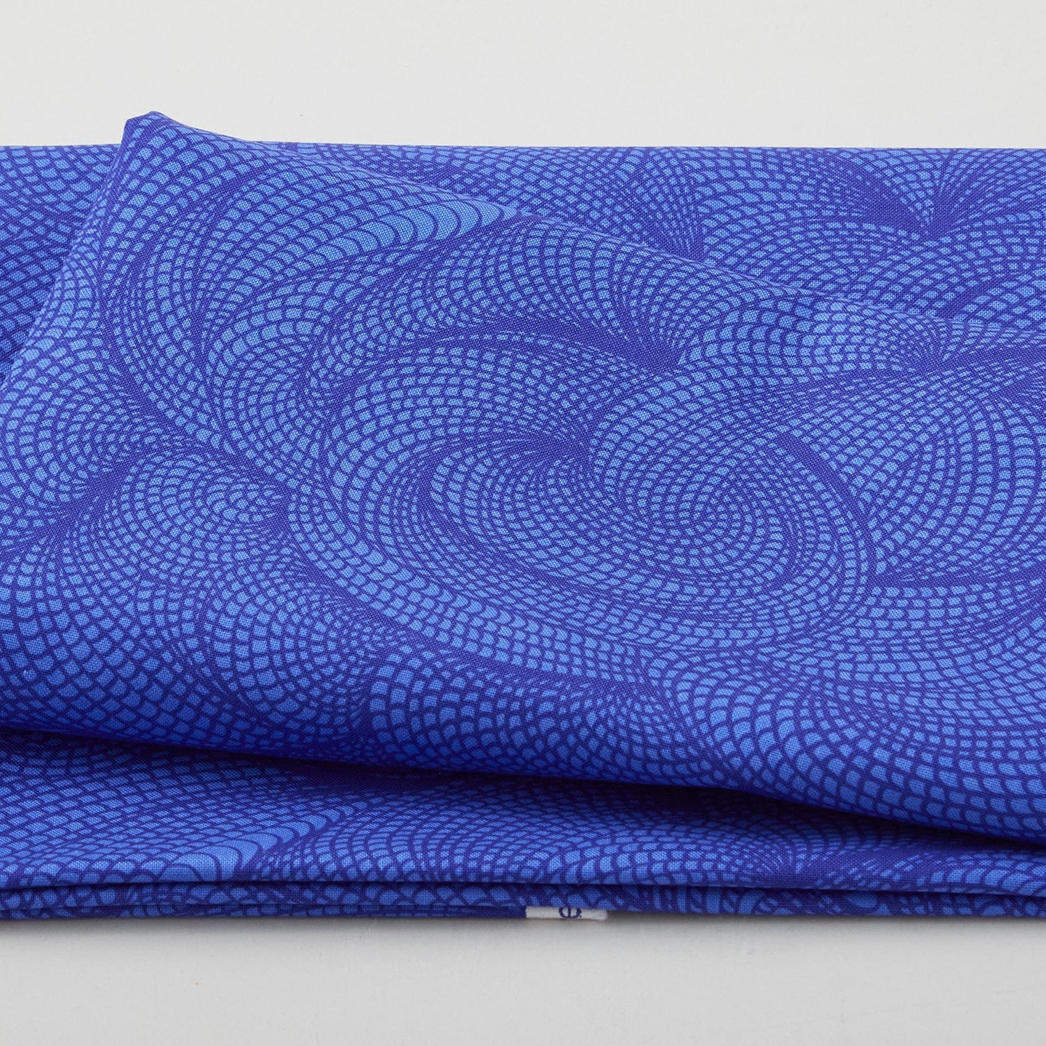 August 2025 Cotton Fabric - Twist Blue (FreeSpirit) PWBM102.BLUE
