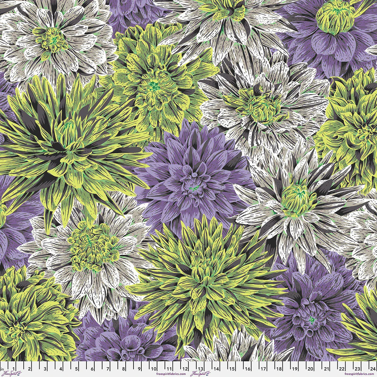 Bursting Stripes Backing Fabric - Kaffe Fassett Collective August 2026 QBPJ008.CONTRAST
