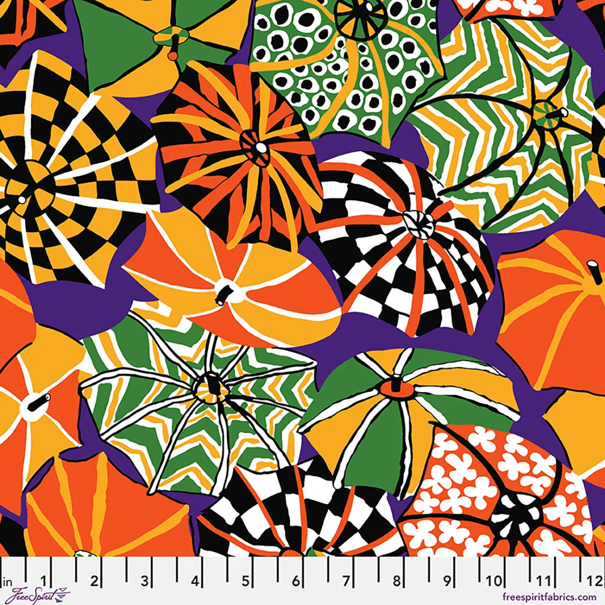 English Summer Multi - Kaffe Fassett Collective August 2026 PWBM104.MULTI