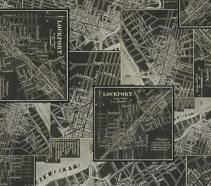 Charcoal Color Palette - Charcoal Map PWTH313.CHARCOAL