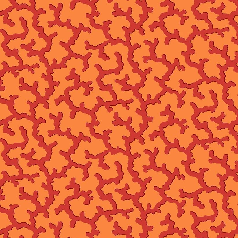 Kaffe Collective - Coral Red PWPJ004.RED