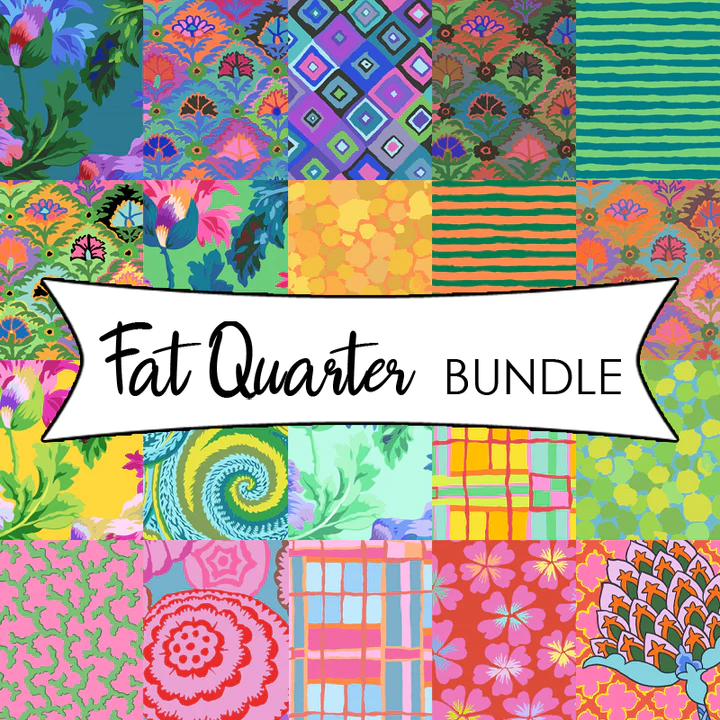 Kaffe Collective February 2024 - Bright Fat Quarter Bundle FB4FQGP.BRIGHT